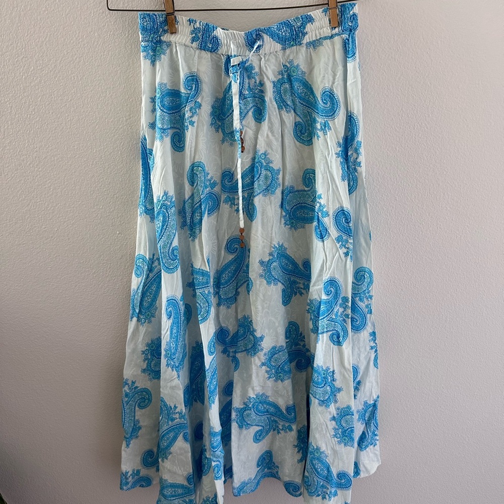 Vintage paisley summer skirt